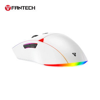 Fantech wg7v2 crypto ii wireless gaming mouse white mice & trackballs