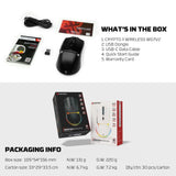 Fantech wg7v2 crypto ii wireless gaming mouse white mice & trackballs