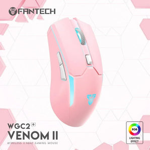Fantech wgc2+ venom ii sakura wireless mouse