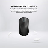 Fantech wgc5s blake s dual mode wireless gaming mouse - black mice & trackballs