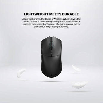 Fantech wgc5s blake s dual mode wireless gaming mouse - black mice & trackballs