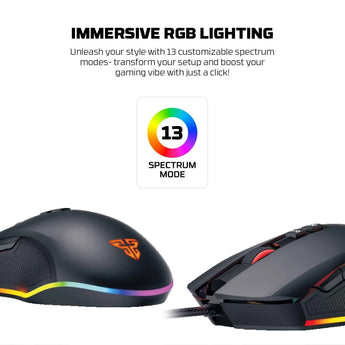 Fantech zeus x5a gaming mouse 8000 dpi mice & trackballs