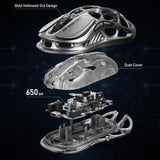 Gravastar mercury m1 pro wireless gaming mouse – 26,000 dpi paw3395dm sensor