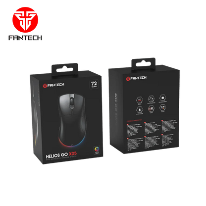 Helios xd5 ergonomic gaming mouse wireless