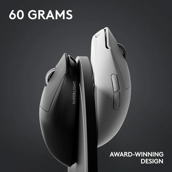 Logitech g pro x superlight 2 lightspeed wireless gaming mouse 8k polling,