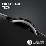 Logitech g pro x superlight 2 lightspeed wireless gaming mouse 8k polling,