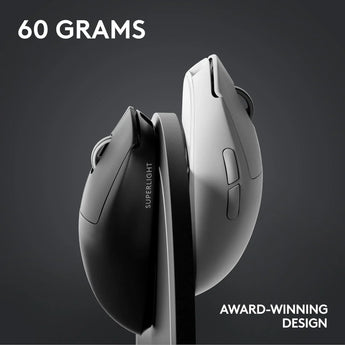 Logitech g pro x superlight 2 lightspeed wireless gaming mouse 8k polling,