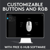 Logitech g102 light sync gaming mouse with customizable rgb lighting 6 mice &