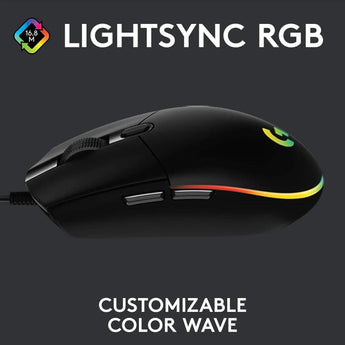 Logitech g102 light sync gaming wired mouse with customizable rgb lighting 6