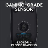 Logitech g102 light sync gaming wired mouse with customizable rgb lighting 6