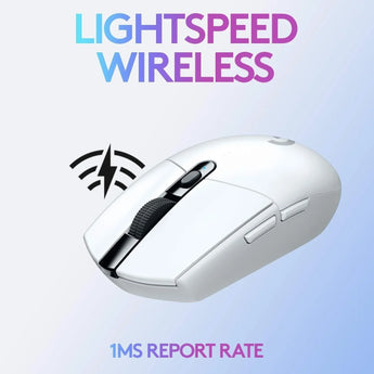 Logitech g304 lightspeed wireless gaming mouse hero sensor 12,000 dpi, mice &
