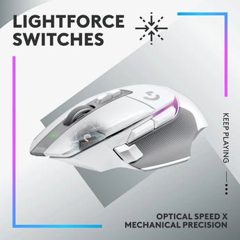 Logitech g502 x lightspeed wireless gaming mouse