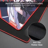 Eisa k686 pro se keyboard & k1ng m916 pro (1k hz) mouse anime combo & mousepad
