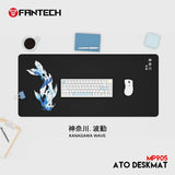 Fantech ato mp905 desk mat (kanagawa wave) office mats
