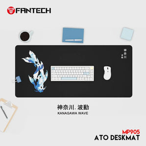 Fantech ato mp905 desk mat (kanagawa wave) office mats