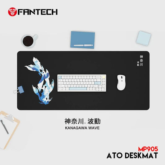 Fantech ato mp905 desk mat (kanagawa wave) office mats