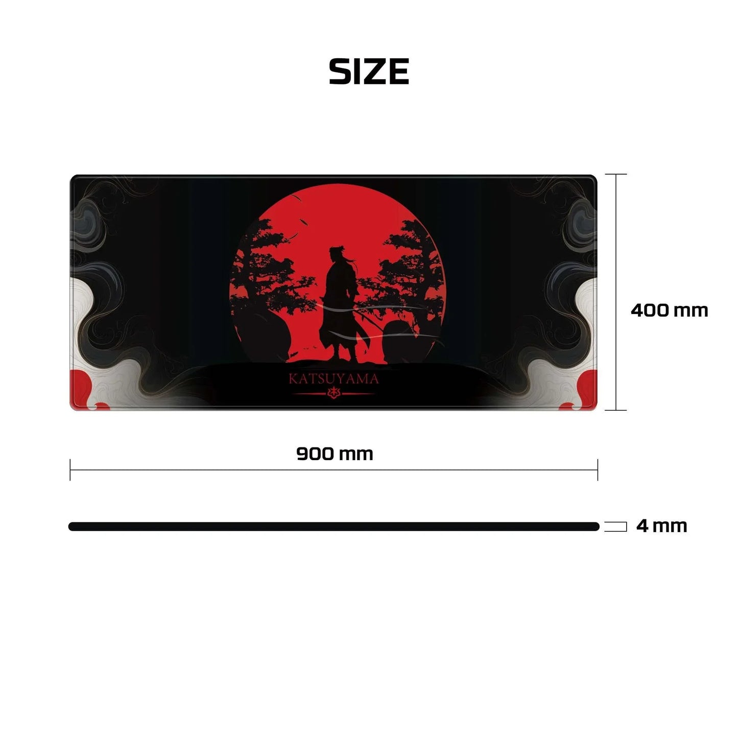 Fantech ato mp905 katsuyama deskmat mouse pad mouse pads