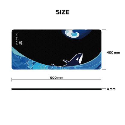 Fantech ato mp905 kujira umi deskmat mouse pad mouse pads