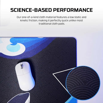 Fantech ato mp905 kujira umi deskmat mouse pad mouse pads