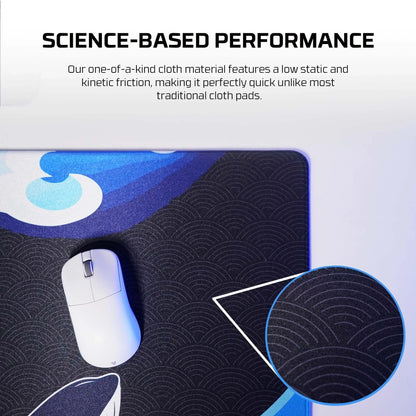 Fantech ato mp905 kujira umi deskmat mouse pad mouse pads