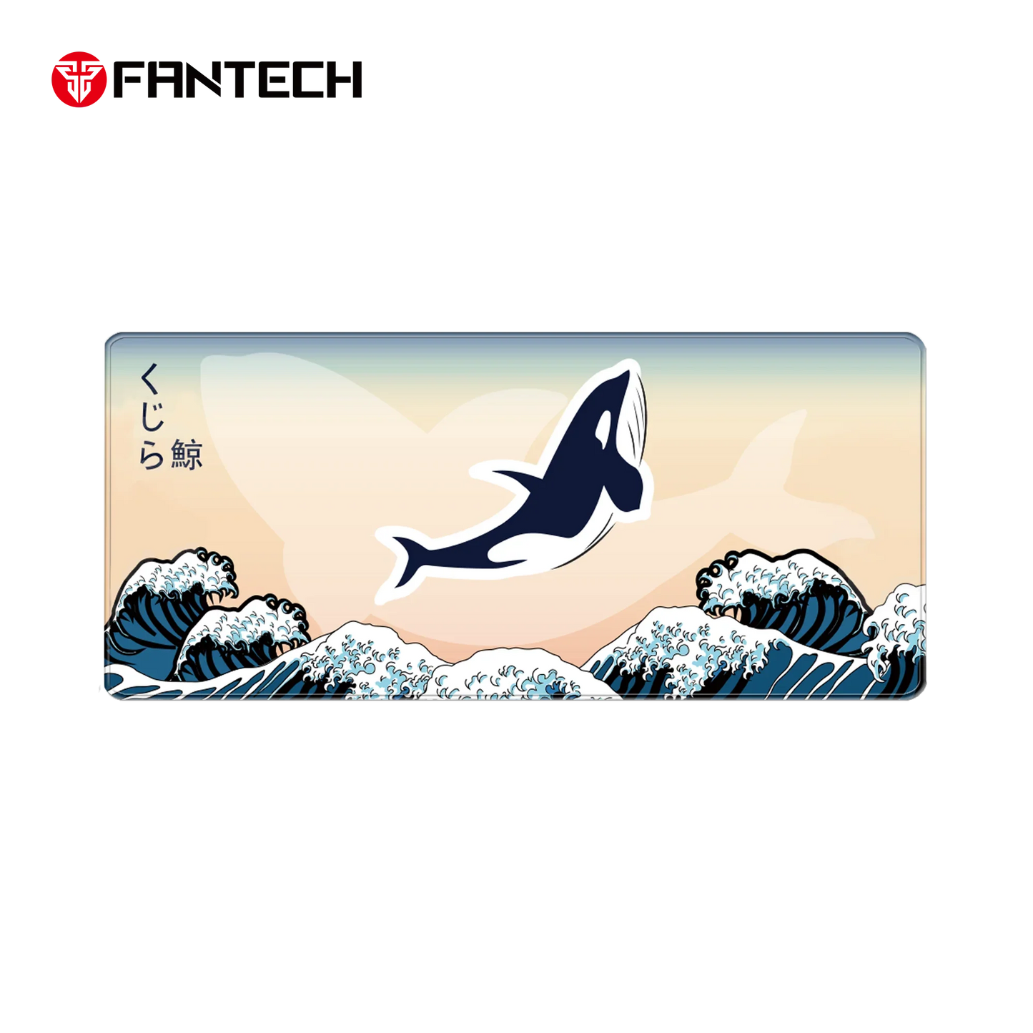 Fantech ato mp905 mousepad - kujira nami (beige) mouse pads