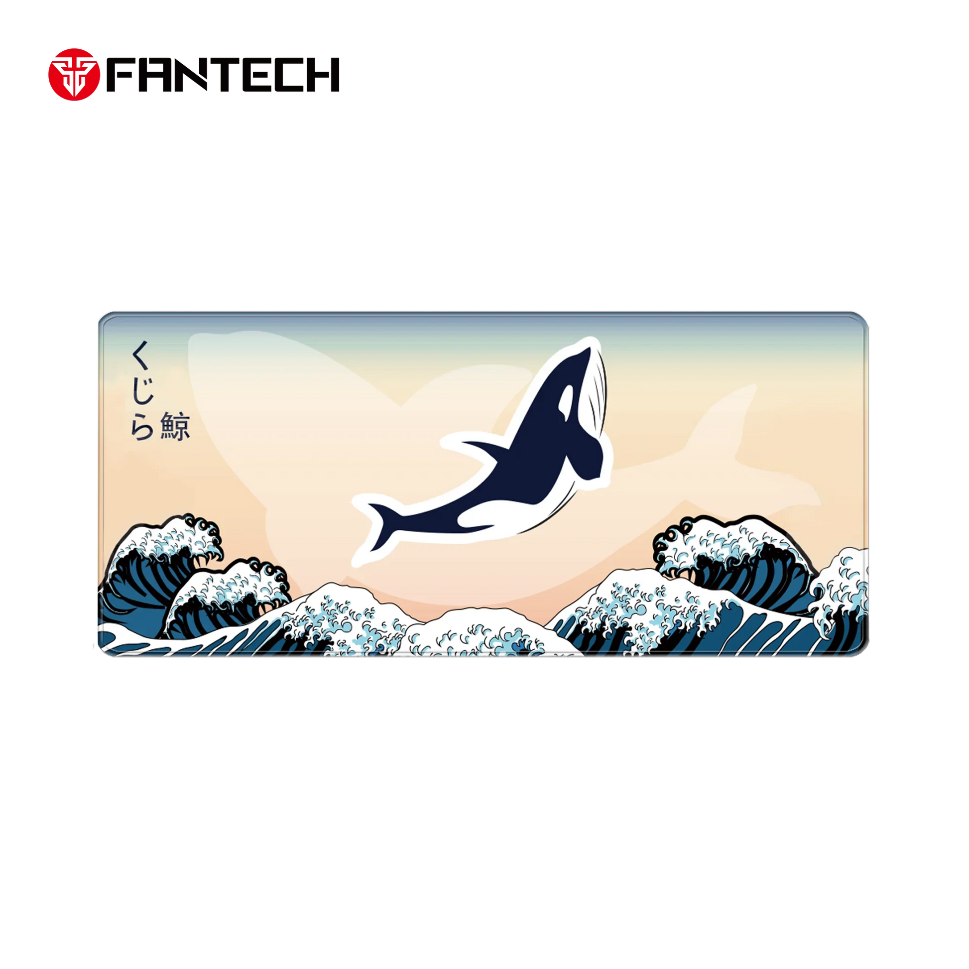Fantech ato mp905 mousepad - kujira nami (beige) mouse pads