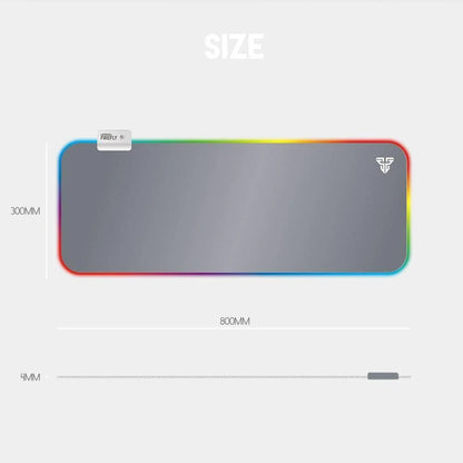 Fantech firefly mpr800s soft cloth rgb mousepad