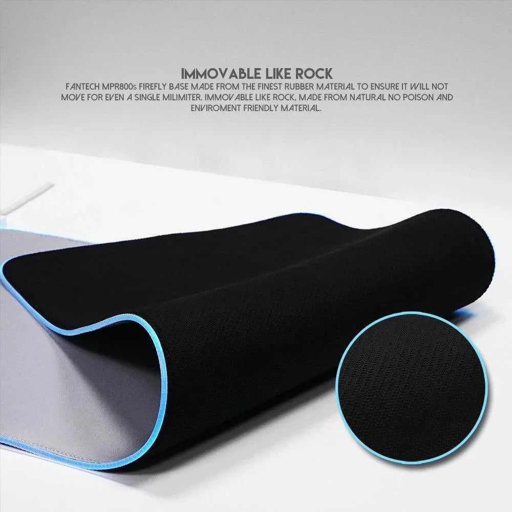 Fantech firefly mpr800s soft cloth rgb mousepad