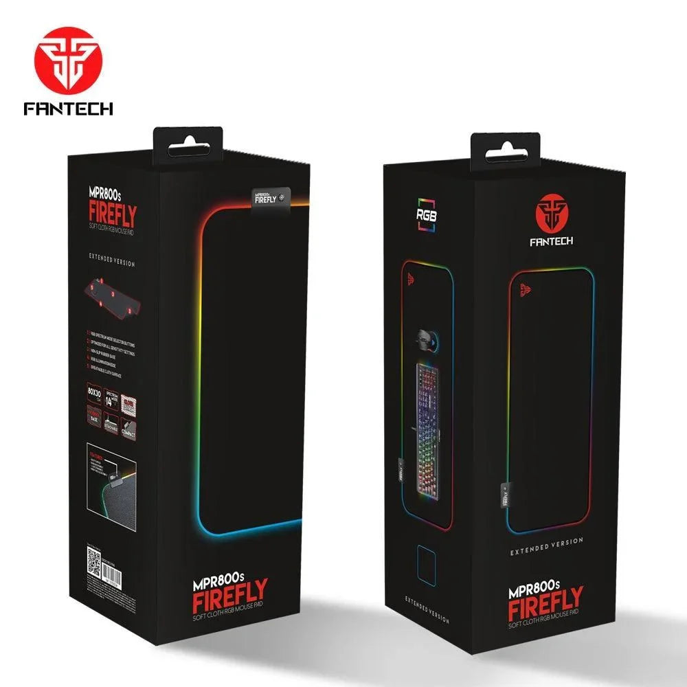 Fantech firefly mpr800s soft cloth rgb mousepad