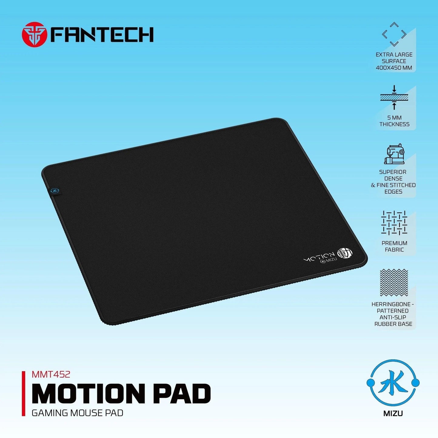 Fantech motion pad gaming pad mouse pads