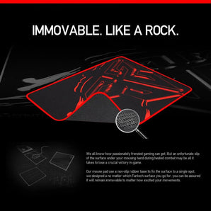 Fantech sven mp44 gaming mouse pad control edition