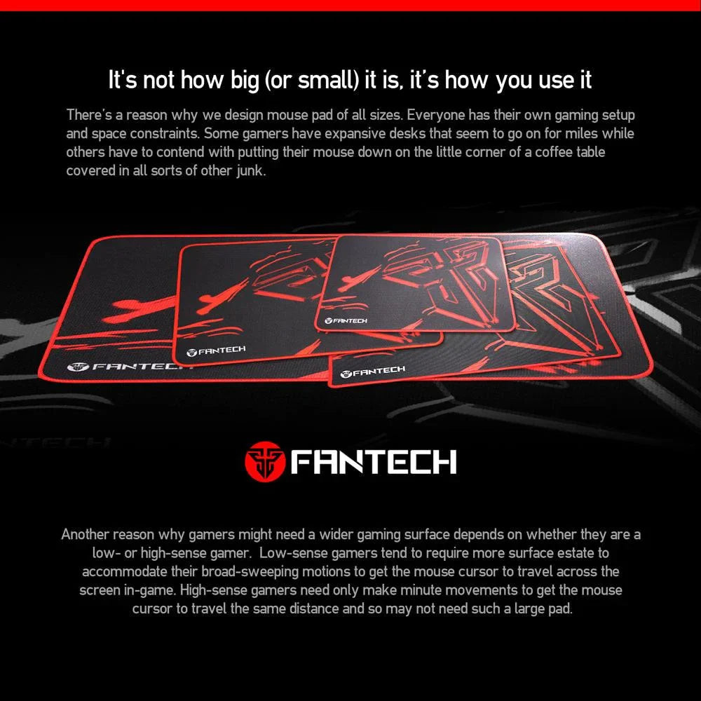 Fantech sven mp44 gaming mouse pad control edition