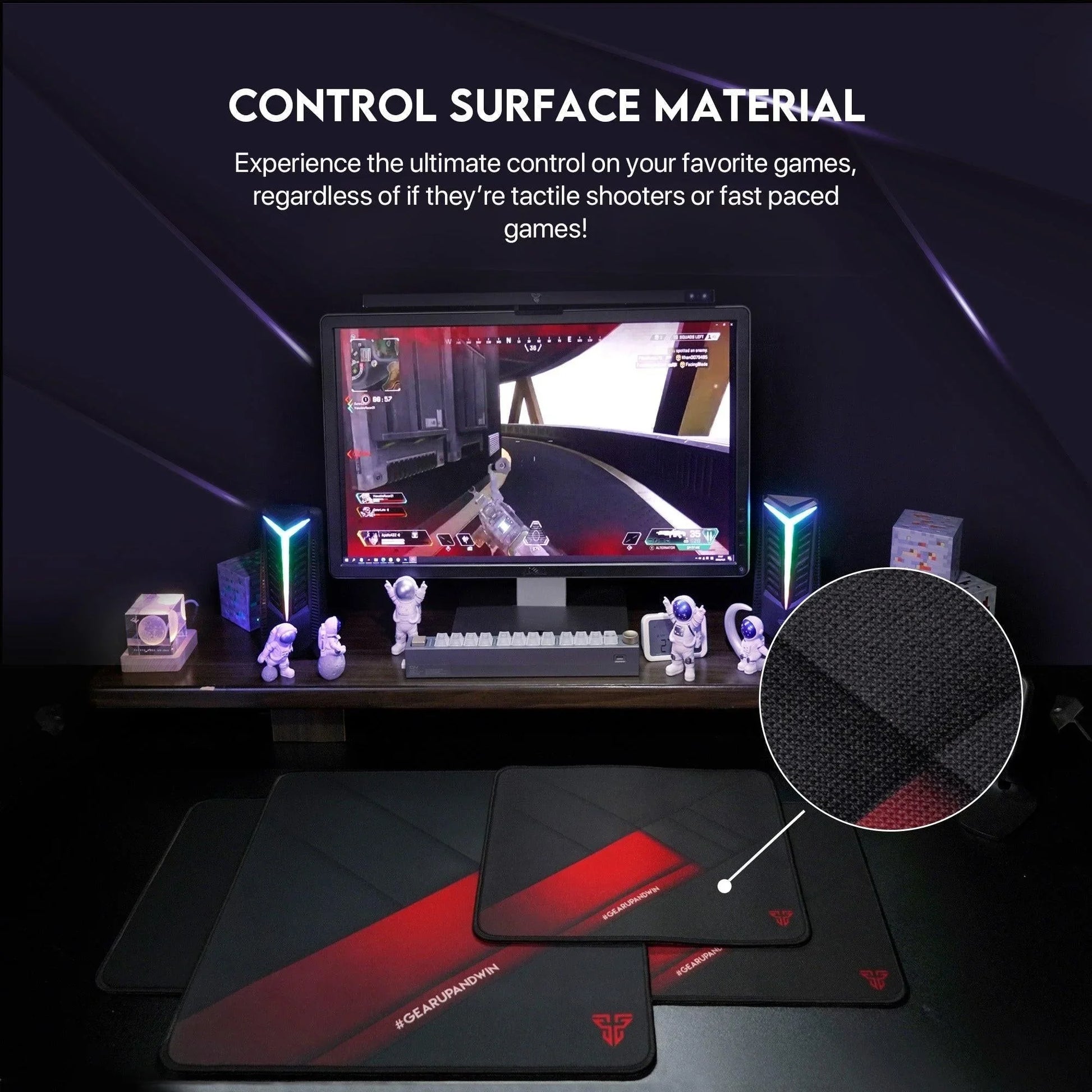 Fantech vigil mp356 gaming mouse pad