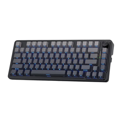 Redragon k673 gb 75% wireless gasket rgb gaming keyboard 3-modes 81 keys pbt