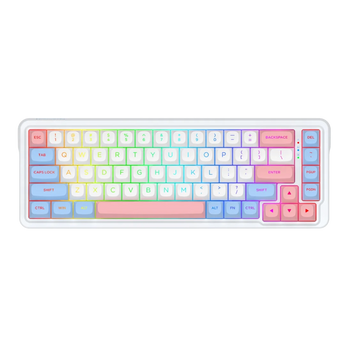 Redragon k709 pro 65% wireless gasket rgb gaming keyboard 68 keys hot-swap