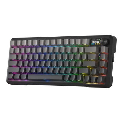 Redragon k724 pro wireless gasket gaming keyboard w/hype 1.14’’ tft screen &