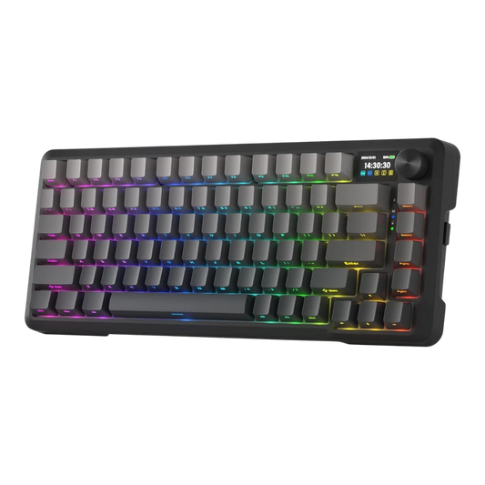 Redragon k724 pro wireless gasket gaming keyboard w/hype 1.14’’ tft screen &