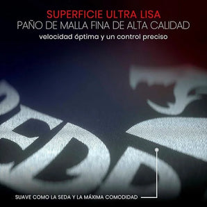 Redragon p030 flick m mousepad with stitched edges waterproof for work games