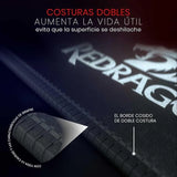Redragon p032 flick xl mouse pad with stitched edges waterproof for work games