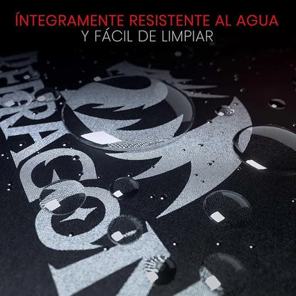 Redragon p032 flick xl mouse pad with stitched edges waterproof for work games