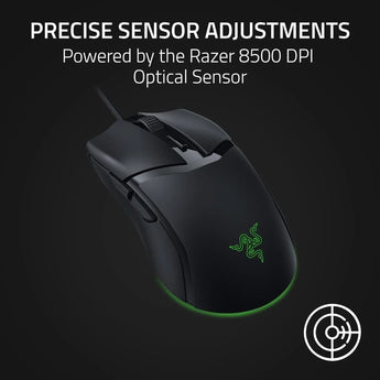 Razer cobra gaming mouse: 58g gen-3 optical switches chroma rgb lighting, mice