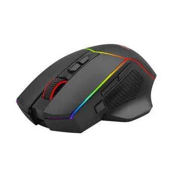 Redragon axe pro m814rgb 3 modes connections gaming mouse