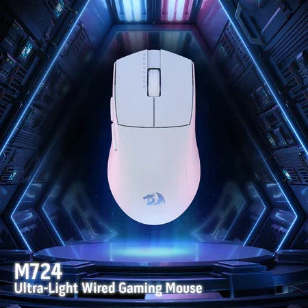 Redragon k1ng m724 wired gaming mouse mice & trackballs
