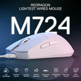Redragon k1ng m724 wired gaming mouse mice & trackballs