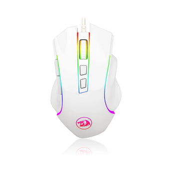 Redragon m607 griffin 7200 dpi rgb gaming mouse keyboard & mouse wrist rests