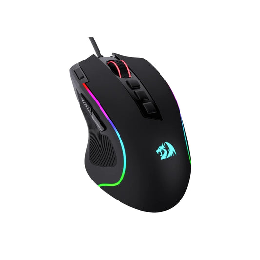 Redragon m612 predator rgb optical gaming mouse keyboard & mouse wrist rests