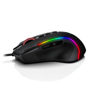 Redragon m612 predator rgb optical gaming mouse keyboard & mouse wrist rests