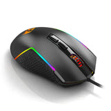 Redragon m613-rgb trident lite wired gaming mouse (black) mouse pads