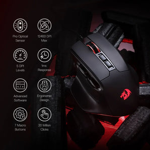 Redragon m806 bullseye gaming mouse