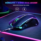 Redragon m910 pro gaming mouse wireless mouse gaming with 8000 dpi pc gaming